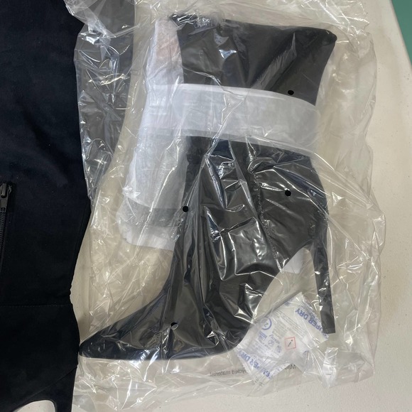 Nine West Teleena Women's Boot (Black - Size 9 - FAUX Suede) - Picture 6 of 13